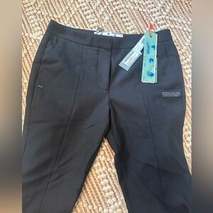 Authentic, brand new, Off white High waisted tailored pants.